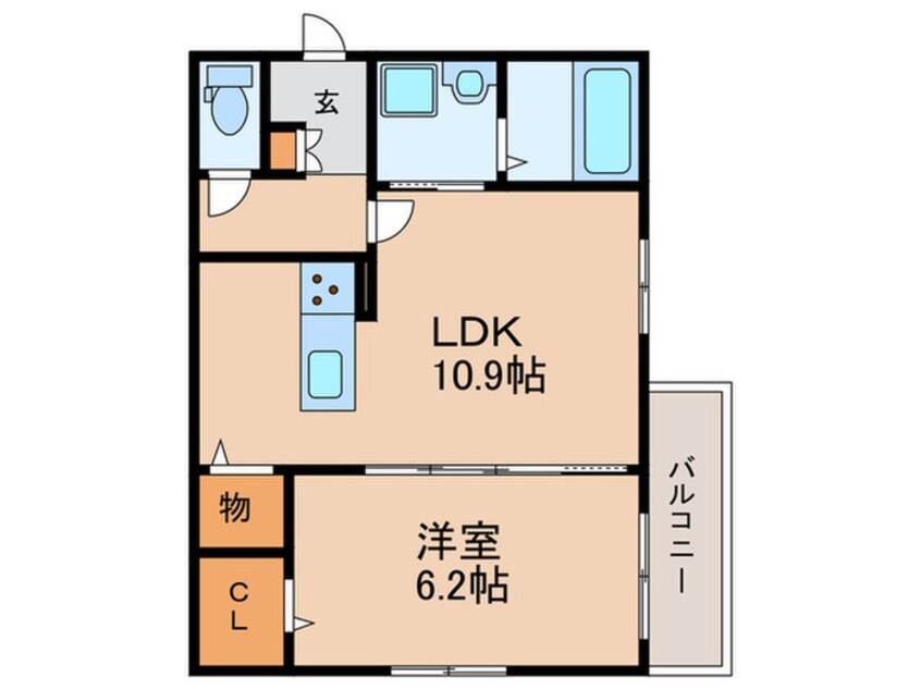 間取図 ロンドラージ今林