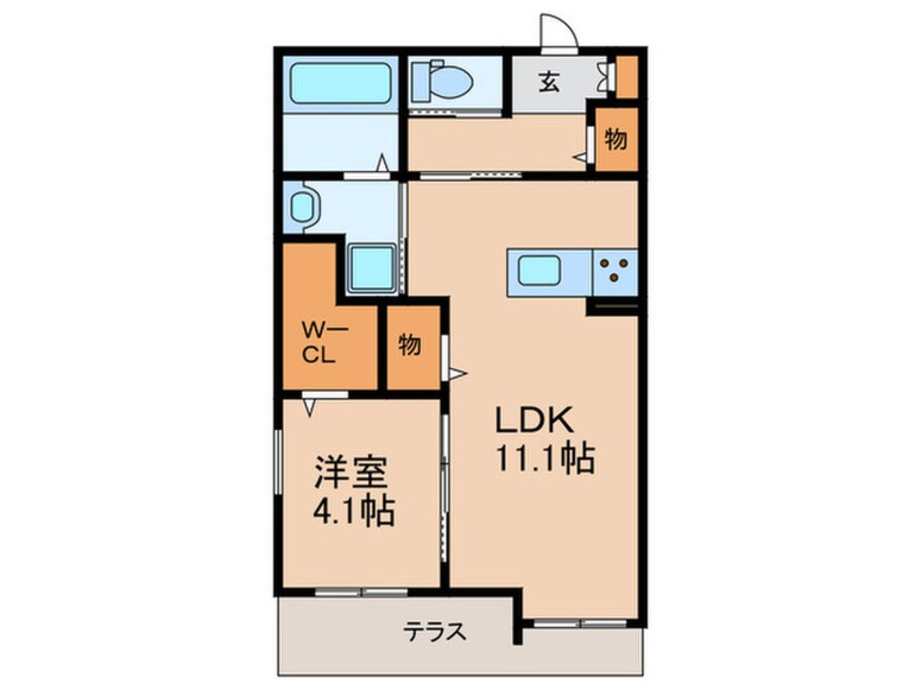 間取図 ロンドラージ今林
