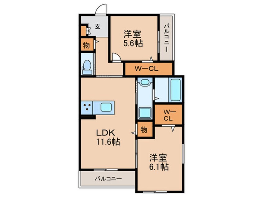 間取図 ロンドラージ今林