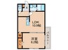 仮)東住吉区今林2丁目　新築工事 1LDKの間取り