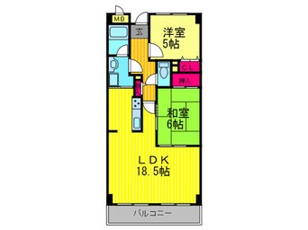 間取図 アネックスビクトリア