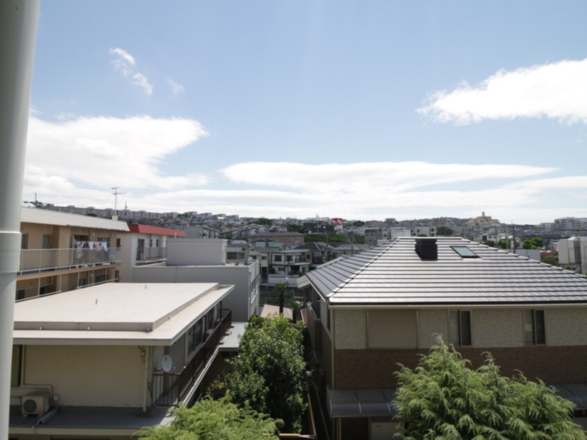 室内からの展望 名谷農住Ｈ棟