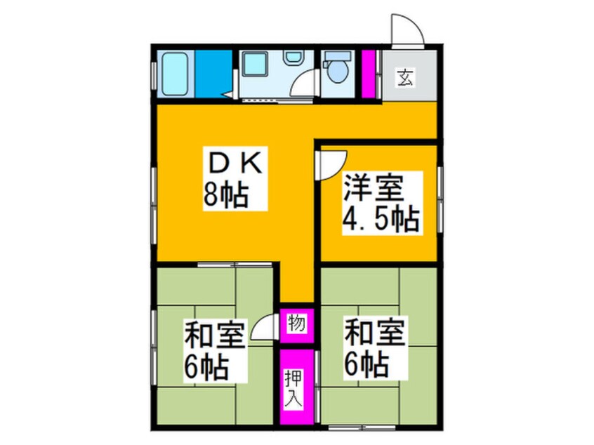 間取図 マエダマンション