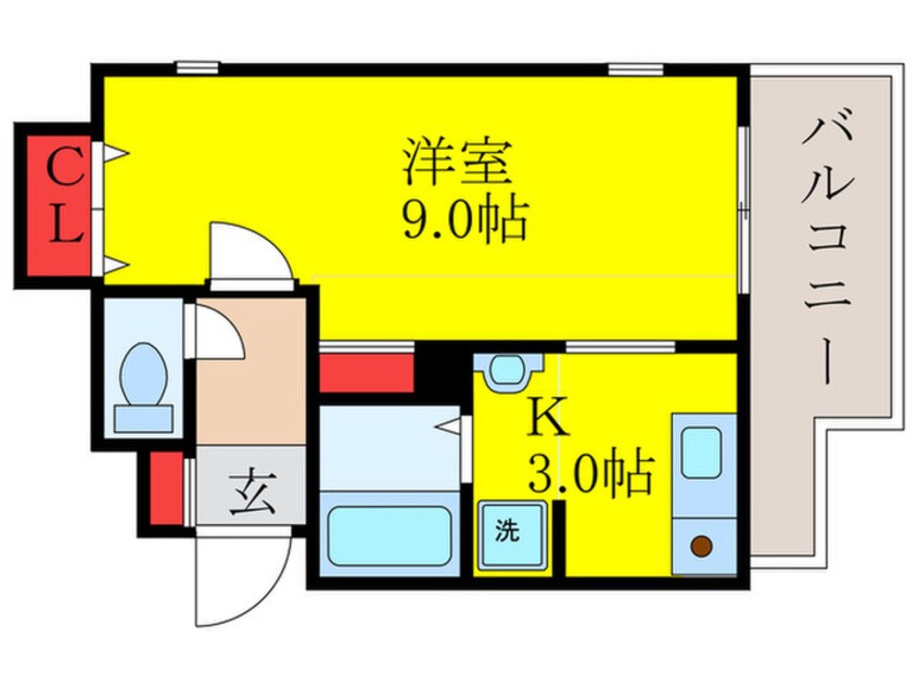 間取図 Ｖｉｌｌａ　Ｃｉｅｌ