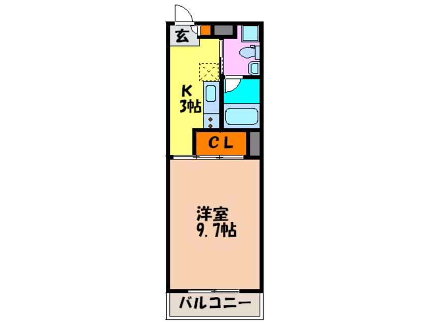 間取図 グランヴァレ－彩都