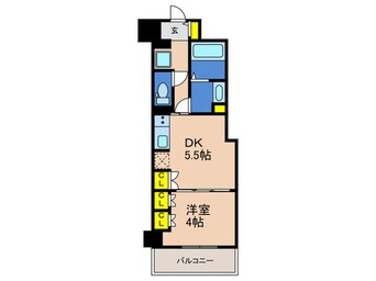 間取図 神戸元町Noah