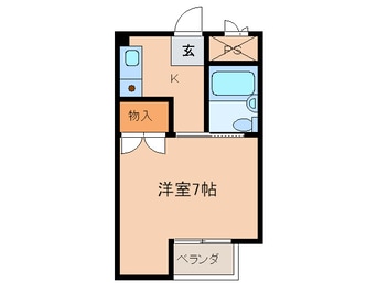 間取図 ダイユウレストハウス大畑