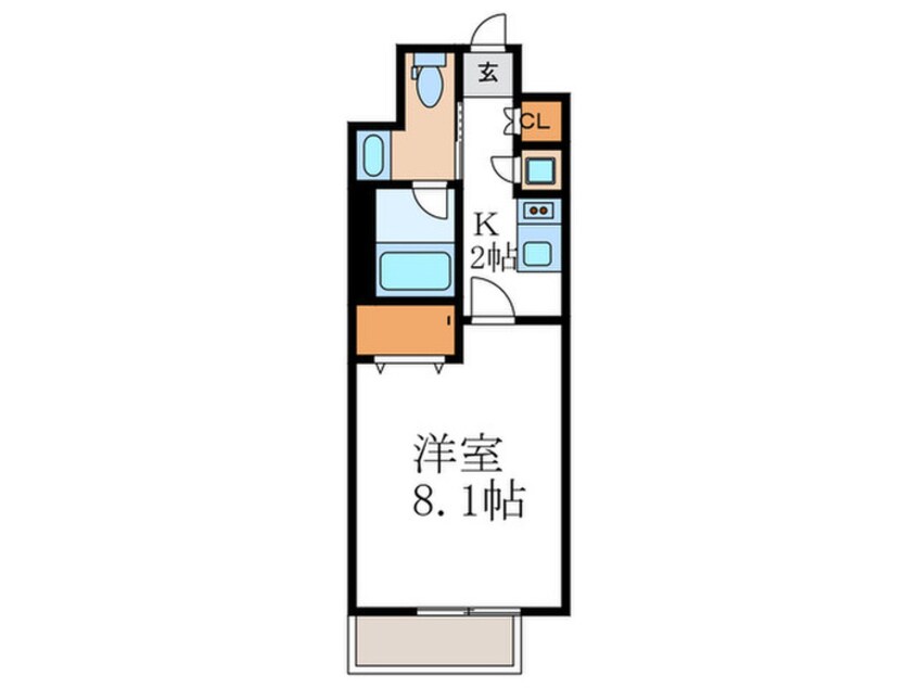 間取図 レジディア洛北