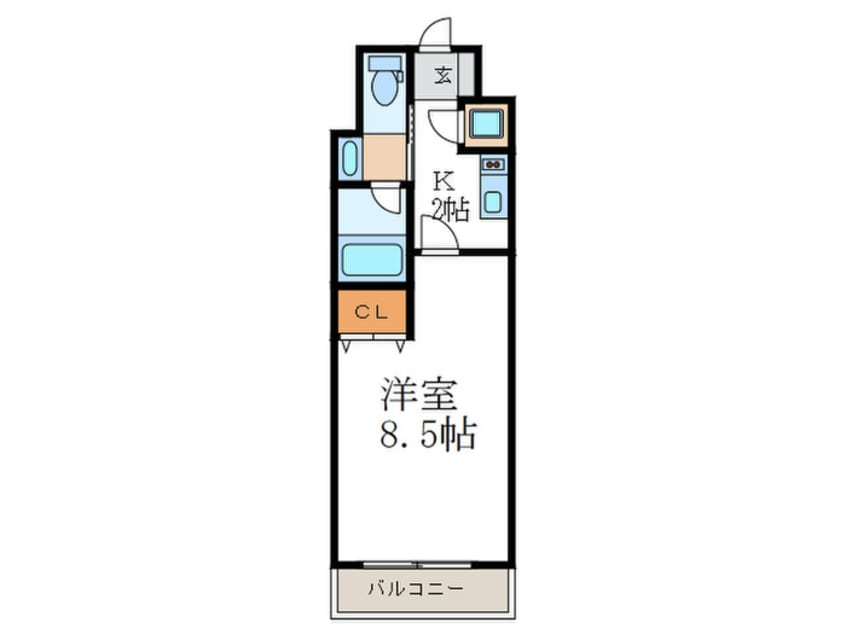 間取図 レジディア洛北