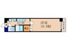 ア－トプラザ　ミ－ 1Kの間取り