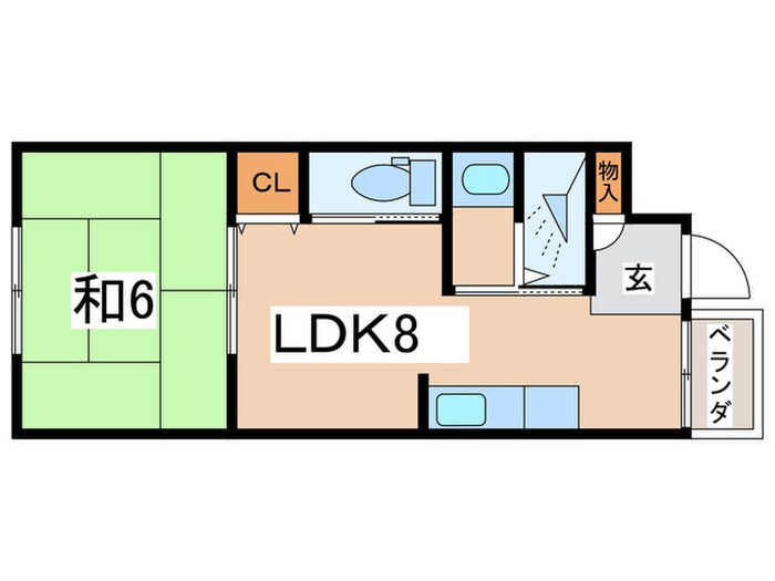 間取り図 中川マンション