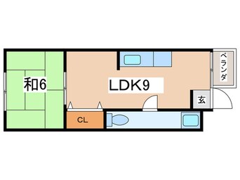 間取図 中川マンション