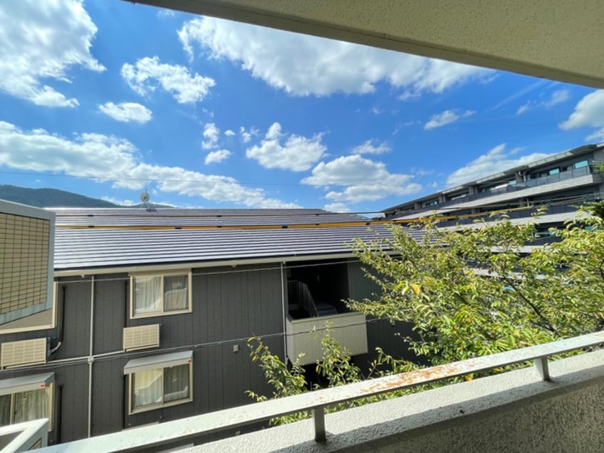 室内からの展望 ヤングヴィレッジ嵯峨