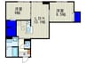 Casa　Admirable 2LDKの間取り