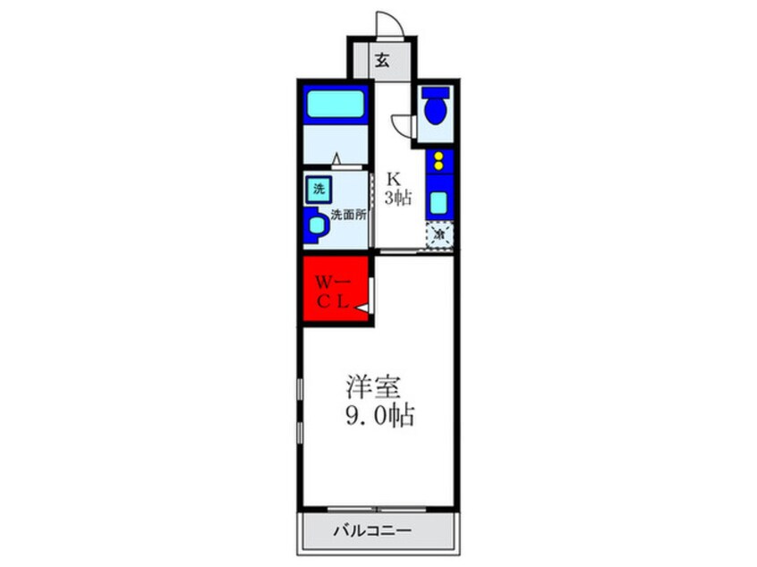 間取図 Ａｉｔｈｏｎ豊中