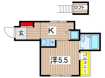 間取図 ユーフラット武庫之荘