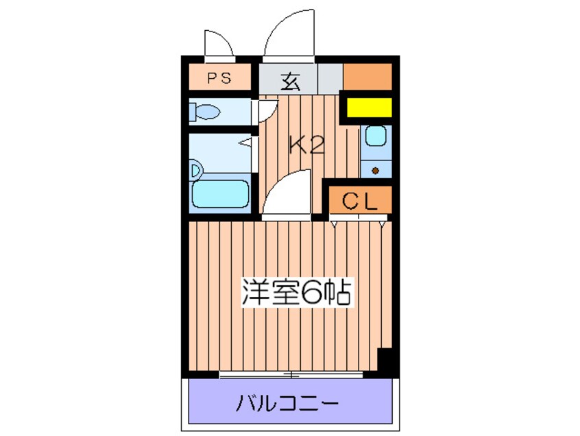 間取図 メゾンレッシュ