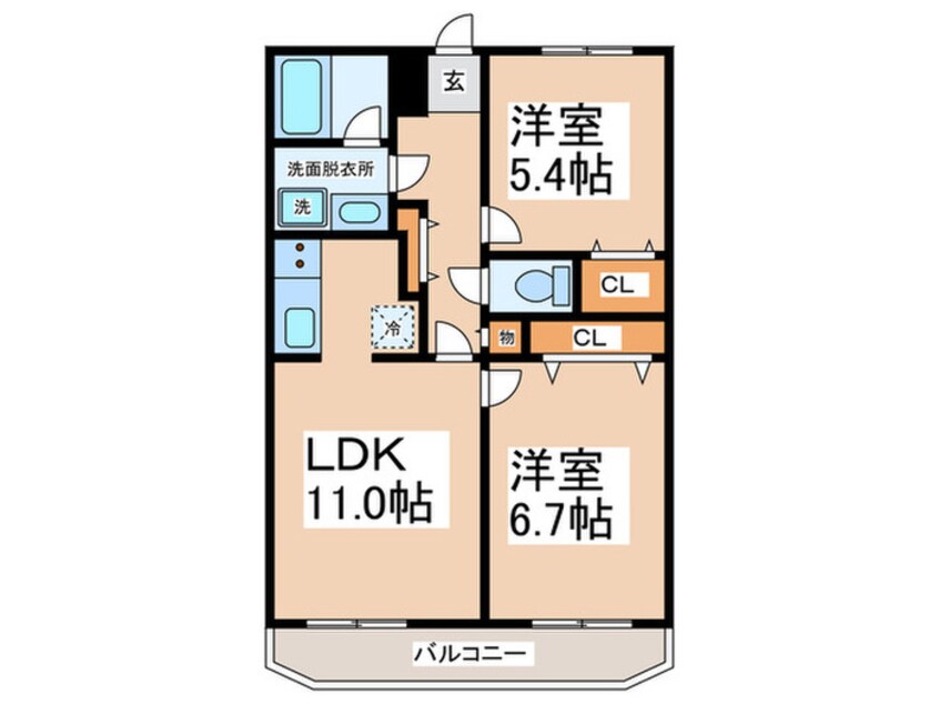 間取図 グリーンパーク樽井