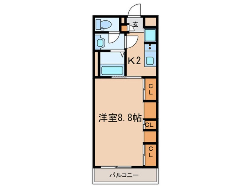 間取図 リブリ・スカイブルースター