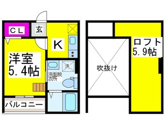 間取図 ＡＫレジデンス
