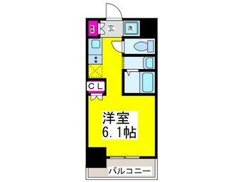 間取図 ＭＡＸＩＶ大阪堺(904)