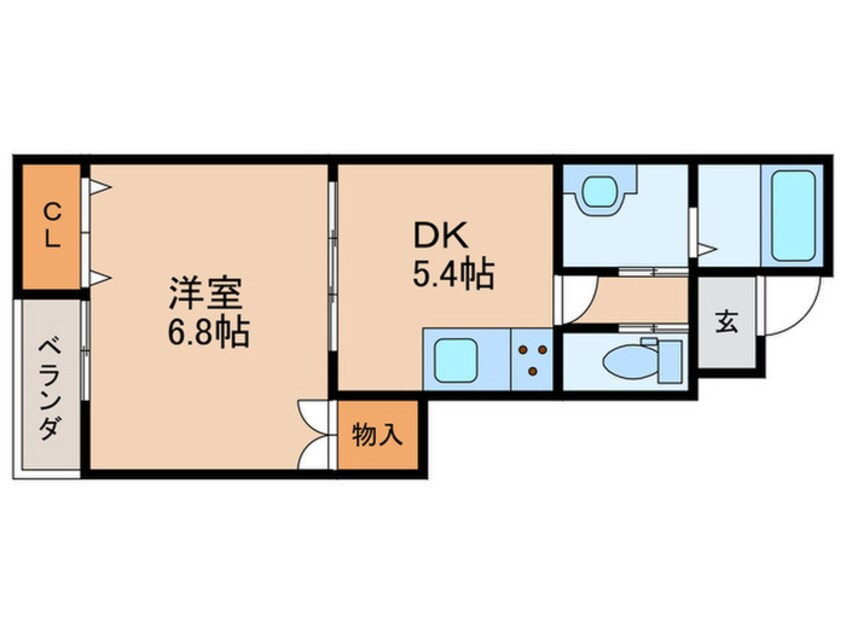 間取図 パークイーストⅤ