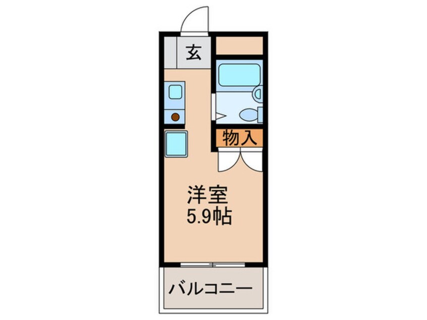 間取図 パ－ルハイツ