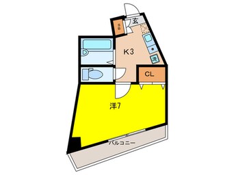 間取図 ル・シェール中山手