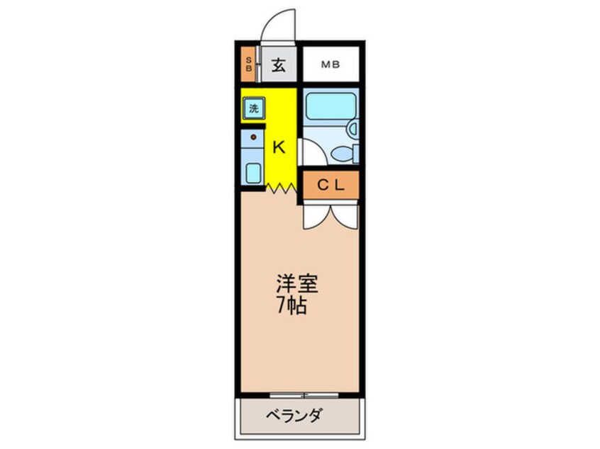 間取図 清和ハイツ