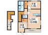Schaan　Carter 2LDKの間取り