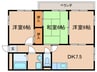 メゾン甲子園口 3DKの間取り