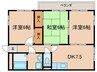 メゾン甲子園口 3DKの間取り