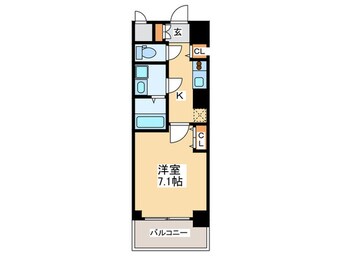 間取図 サムティナンバ南