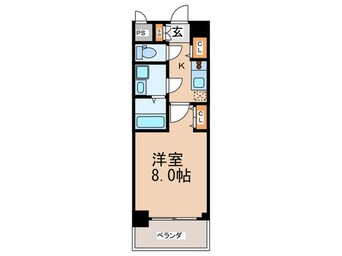 間取図 ウィルテラスなんば南