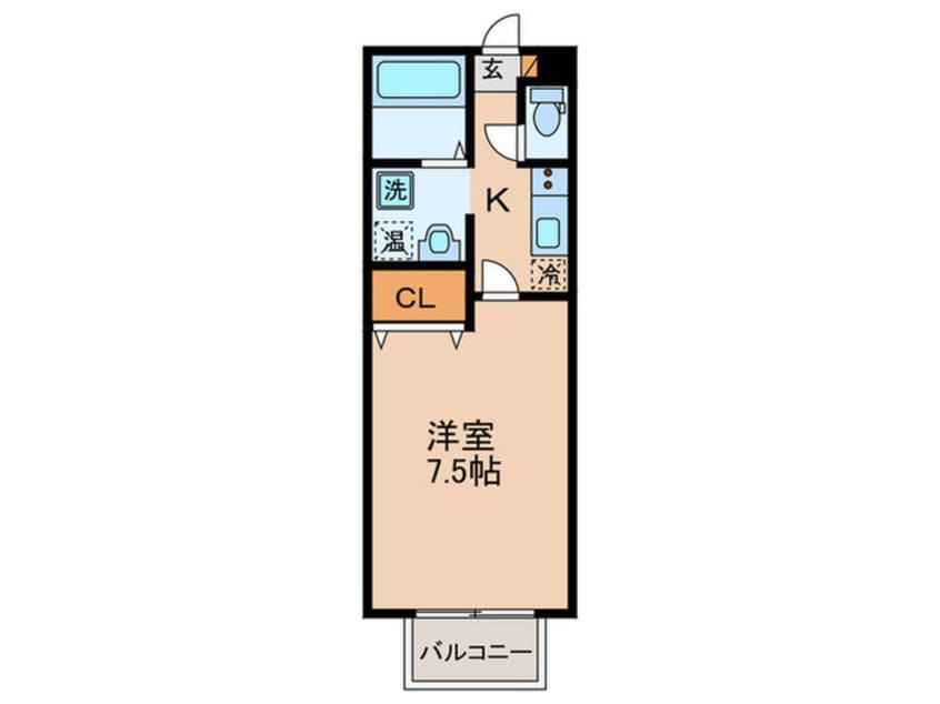 間取図 パリオ菅沼　B棟