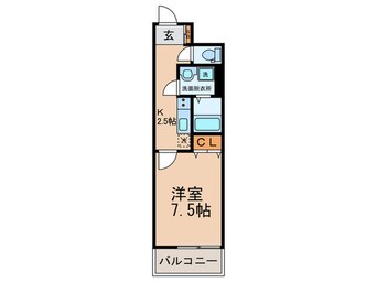 間取図 グロ－パレス西脇