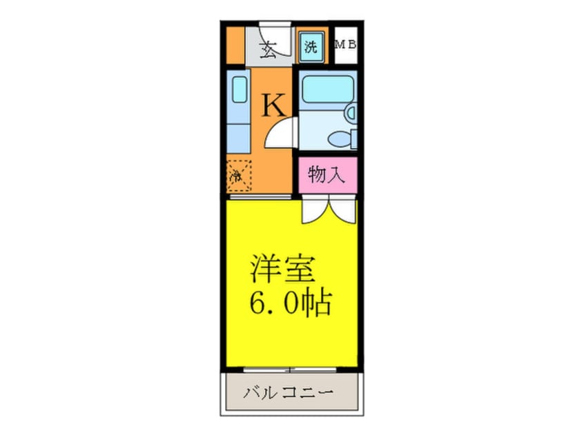 間取図 ゼンコウコ－ポラス