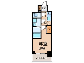 間取図 エスリードレジデンス大阪天王寺