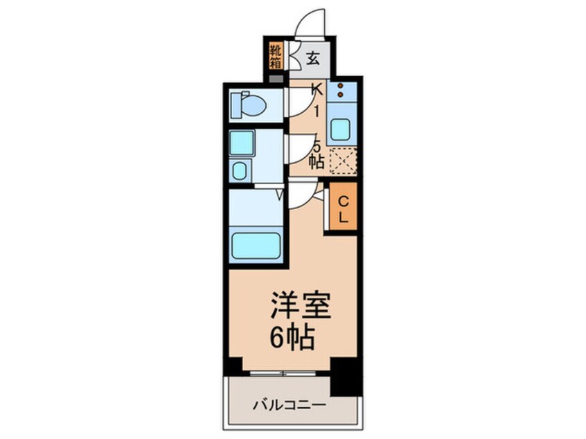 間取図 エスリードレジデンス大阪天王寺