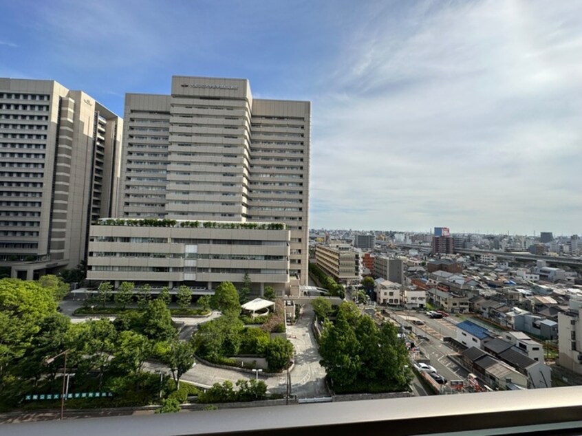 室内からの展望 エスリードレジデンス大阪天王寺