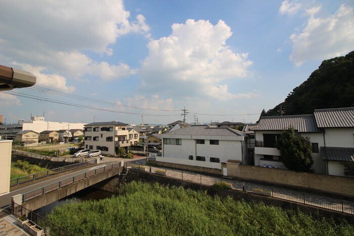 室内からの展望 男山ﾘﾊﾞ-ｻｲﾄﾞﾊｲﾂ