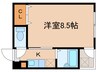 Ｍｅｅｔｓ 1Kの間取り