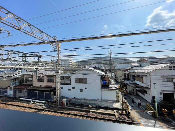 室内からの展望 ｓｔ．Ｒｅｓｉｄｅｎｃｅ深草