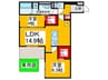 仮）CASA　MUKAINO 2LDKの間取り