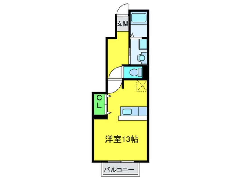 間取図 エステ－ト・レイⅡ