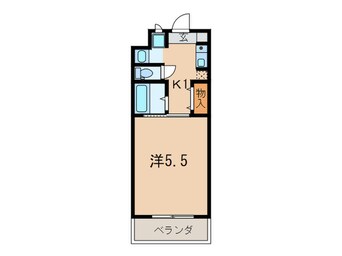 間取図 第6カシノハイツ