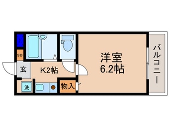 間取図 ウィズ秀和Ⅱ