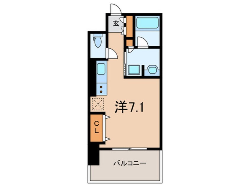 間取図 ジオエント西宮北口