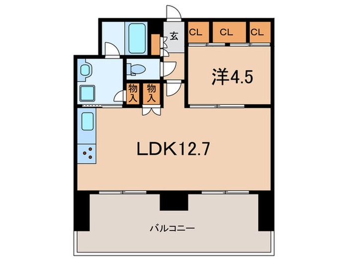 間取り図 ジオエント西宮北口