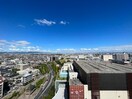 室内からの展望 ジオエント西宮北口